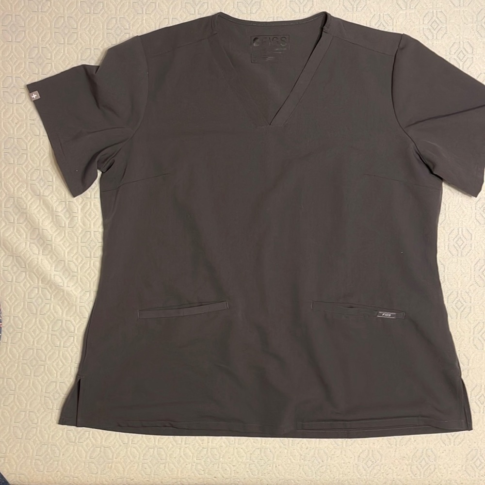 Figs scrubs top